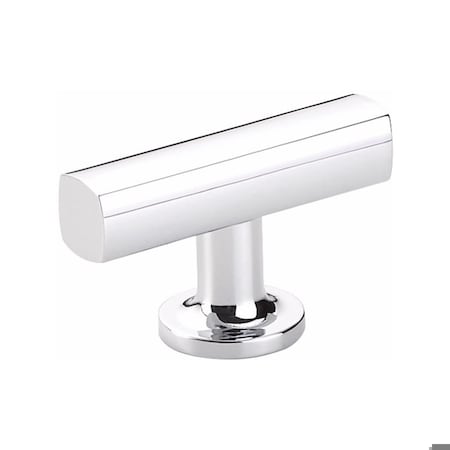 Emtek Freestone T Cabinet Knob Polished Chrome Finish 86727US26